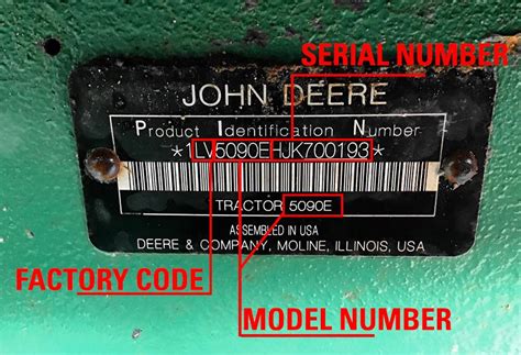 john deere skid steer 13 number serial lookup|john deere pin number search.